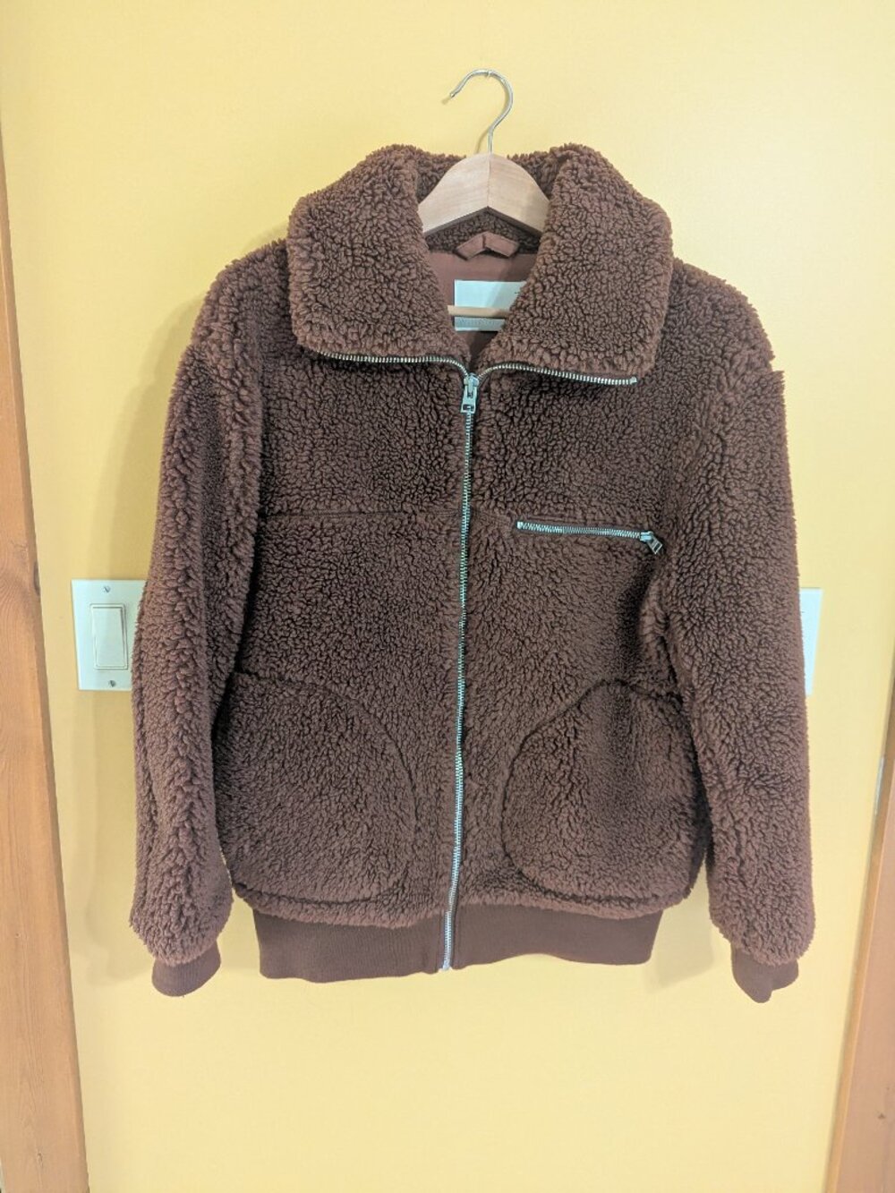 Wilfred Free XS teddy bear coat